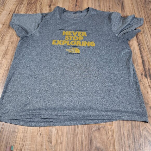 The North Face gray tshirt size large - Picture 1 of 5